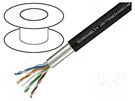Wire; F/UTP; 4x2x24AWG; 5e; for direct burial,outdoor; solid; Cu TECHNOKABEL