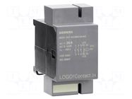 Contactor: 3-pole; LOGO!8; 24VDC; for DIN rail mounting; LOGO!8 SIEMENS