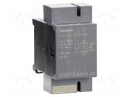 Contactor: 3-pole; LOGO!8; 230VAC; for DIN rail mounting; LOGO!8 SIEMENS