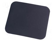 Pad; black; mouse; 250x220x3mm LOGILINK