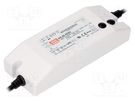 Power supply: switched-mode; LED; 60W; 30VDC; 1.2÷2A; 90÷305VAC MEAN WELL