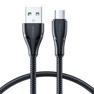 Cable to Micro USB-A / Surpass / 0.25m Joyroom S-UM018A11 (black), Joyroom