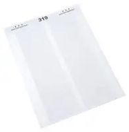 LABEL, POLYESTER, WHITE