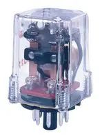 POWER RELAY, DPDT, 10A, 12VDC, SOCKET