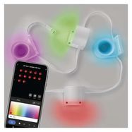 GoSmart LED spotlight - 85 cm chain, 4 parts, 7 W, RGBIC+CCT, dimmable, WiFi, EMOS