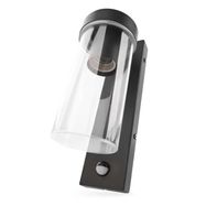 LED garden wall light with dusk sensor ZALA, 12,8 × 8 × 27 cm, 1 × E27, 15 W, EMOS