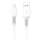 USB to Lightning Cable Foneng X66, 20W, 3A, 1m (white), Foneng