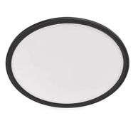 LED luminaire FLORI round, black, 22W, neutral white, EMOS