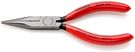 KNIPEX 30 21 140 Long Nose Pliers plastic coated black atramentized 140 mm