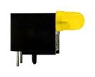 PC-TYPE/STACKABLE LED LAMP,YELLOW,DIFFUSED,LMP-5 30K1487