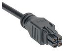 CABLE ASSY, 4POS, RCPT-RCPT, 3.3FT