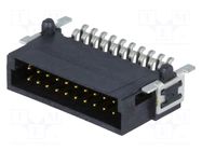 Connector: PCB-cable/PCB; socket; male; PIN: 20; har-flex®; 150VAC HARTING