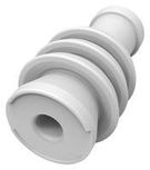 CABLE SEAL RETAINER, SILICONE, WHITE