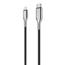 Cable USB-C to Lightning Cygnett Armoured 12W 1m (black), Cygnett