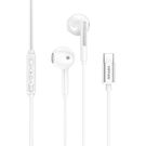 Wired in-ear headphones Vipfan M11, Type C (White), Vipfan