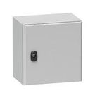 ENCLOSURE, GREY, STEEL, WALL MOUNT