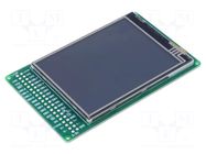 Expansion board; IL9341; LCD TFT; prototype board; Touchpad: yes MIKROE