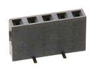 CONNECTOR, RCPT, 15POS, 2.54MM, 1ROW