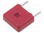 Capacitor: polyester; 22nF; Uoper: 400VDC; 200VAC; 7.5mm; ±10%; MKT WIMA