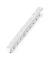 MARKER PIN STRIP, BLANK, 7.5MM, WHT, TB