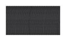 BRAIDED SLEEVE, 3.18MM, BLK/NTR, 100FT