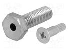 Pin; M8; Plunger mat: steel; Plating: zinc; Thread len: 25mm FATH