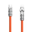 USB-C to Lightning rotating cable Dudao L24CL 120W 1m (orange), Dudao