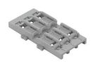 MOUNTING CARRIER, 3POS, DIN35 RAIL, GREY