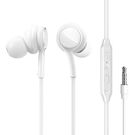 Wired Earphones JR-EW02, Half in Ear (White), Joyroom
