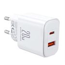 Charger Flash Joyroom  JR-TCF05, (EU) 20W A+C (white), Joyroom