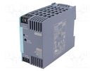 Power supply: switched-mode; for DIN rail; 60W; 24VDC; 2.5A; IP20 SIEMENS