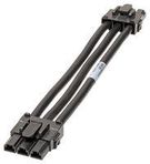 CABLE ASSY, 3P MINI-FIT RCPT-RCPT, 3.3FT