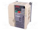 Inverter; 0.4kW; 3x380VAC; 3x380÷460VAC; 0÷10V; for wall mounting OMRON