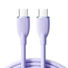 Cable Colorful 100W USB C USB C SA29-CC5 / 100W / 1,2m (purple), Joyroom