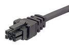 CABLE ASSY, 6POS, RCPT-RCPT, 9.8ft