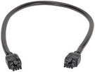 CABLE ASSY, 8POS, RCPT-RCPT, 6.6ft