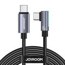 Cable S-CC100A17 100W USB C to USB C Angle Joyroom / 100W / 1,2m (black), Joyroom