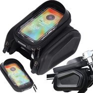 Extralink Bicycle Bag, Waterproof Frame Pannier with Phone Case, EXTRALINK