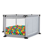 Extralink Kids | Children's playpen | steel, playground, 150x128x66cm + 30 balls, EXTRALINK