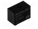 Relay: electromagnetic; SPST-NO; Ucoil: 24VDC; 5A; 5A/125VAC; PCB FORWARD INDUSTRIAL CO.