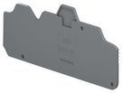 END SECTION COVER, GREY, TERMINAL BLOCK