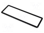 Radio frame; 1 DIN; black COMPOTECH