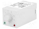 Timer; 0,1÷1,2s; DPDT; 230VAC/5A; Usup: 24÷48VAC; 24÷48VDC; undecal SCHNEIDER ELECTRIC