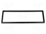 Radio frame; 1 DIN; black COMPOTECH