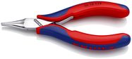 KNIPEX 35 12 115 Electronics Pliers with box joint with multi-component handles 115 mm