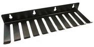 CABLE RACK, CABINET, 10SLOT, BLACK STEEL