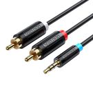 Cable Audio 3.5mm to 2x RCA Vention BCLBG 1.5m Black, Vention