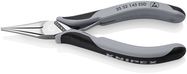 KNIPEX 35 52 145 ESD Electronics Pliers ESD with box joint with multi-component handles mirror polished 145 mm