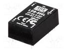 Converter: DC/DC; 18W; Uin: 9÷28V; Uout: 2÷30VDC; Iin: 910mA; THT MEAN WELL