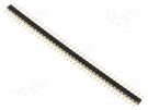 Pin header; pin strips; male; PIN: 40; straight; 2.54mm; THT; 1x40 CONNFLY